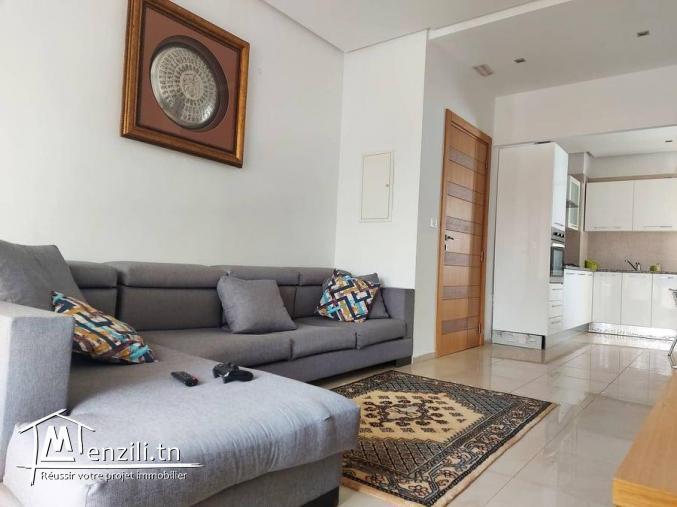 Appartement de type S+2 Meublé en location à Khezema