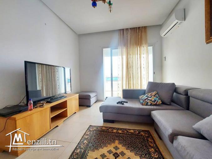 Appartement de type S+2 Meublé en location à Khezema