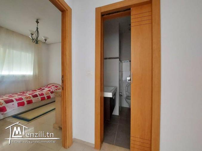 Appartement de type S+2 Meublé en location à Khezema
