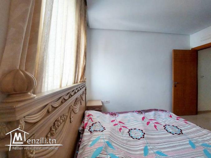 Appartement de type S+2 Meublé en location à Khezema