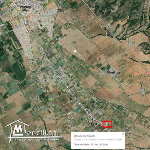 terrain a mornag hwamed 1800 m