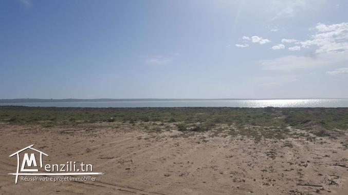 Terrain à vendre sur la route principale de Hergla