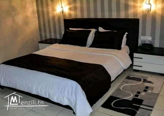 a vendre deux appartements rez-de-chaussé S+2 jardin, 