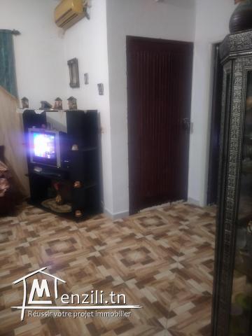 a vendre deux appartements rez-de-chaussé S+2 jardin, 