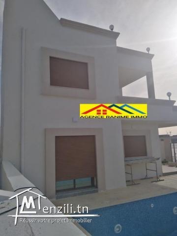 Villa à la mer d’el haouaria cap bon meublé