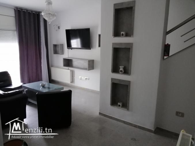 Duplex S+3 bon standing à SOUSSE VILLE qui vous offre le confort et le calme.