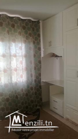 A louer A louer Appartement s+3  dans une résidence sur la route de Raoued
