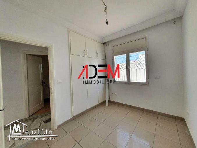 Spacieux rez de chaussé de type S3 avec grande terrasse