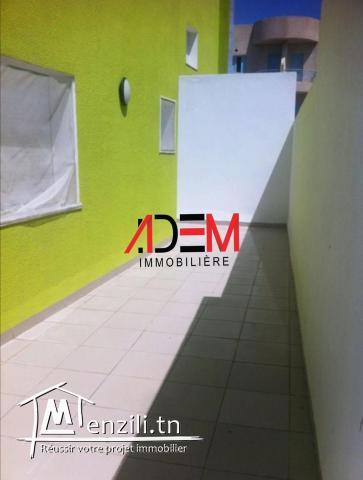 Spacieux rez de chaussé de type S3 avec grande terrasse