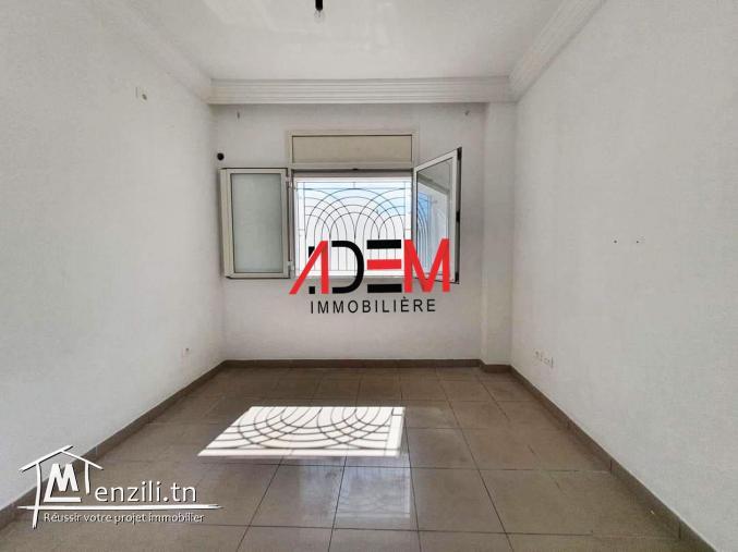 Spacieux rez de chaussé de type S3 avec grande terrasse