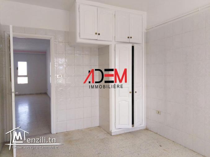 Spacieux appartement de type S3 à Hamem Sousse