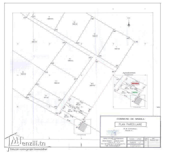 Terrain à usage d'habitation