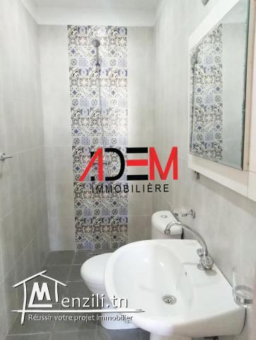 Etage de villa de type S3 de bon standing à Sahloul