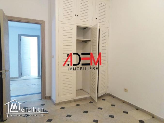 Etage de villa de type S3 de bon standing à Sahloul