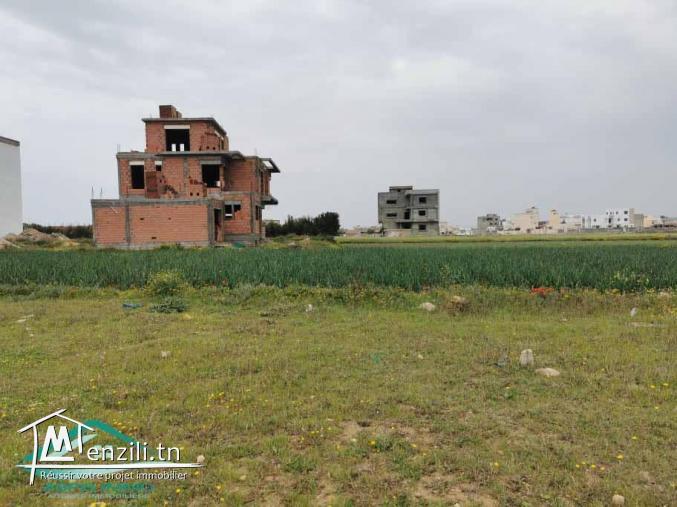VT595:Terrain d'habitation 359 m² Jinen el mansourah kelibia