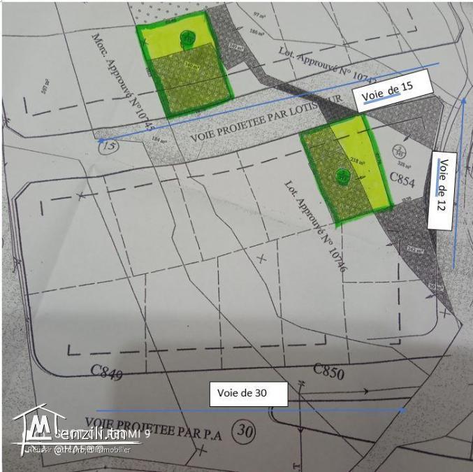 Terrains à bâtir  R+5