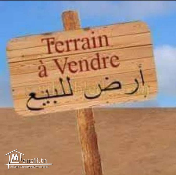 A vendre terrain de 450 m2
