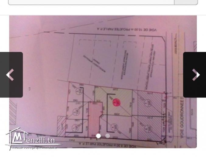 Lot aménagé à Baghdedi