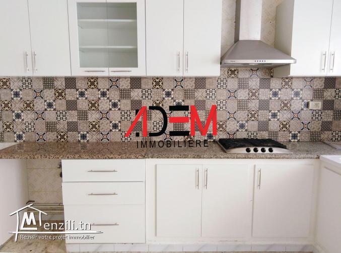 Appartement bien situé à Khzema de type S3