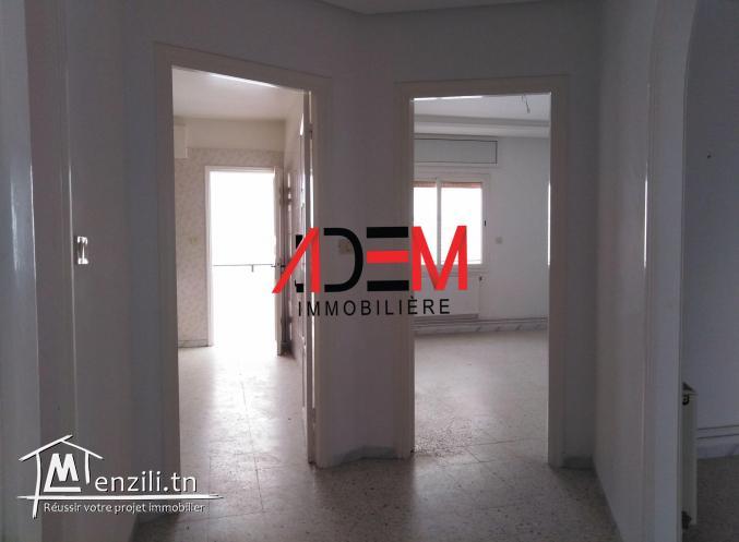 Appartement bien situé à Khzema de type S3