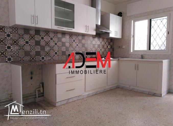 Appartement bien situé à Khzema de type S3