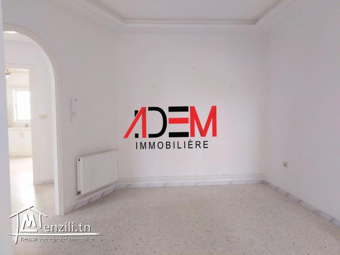 Appartement bien situé à Khzema de type S3