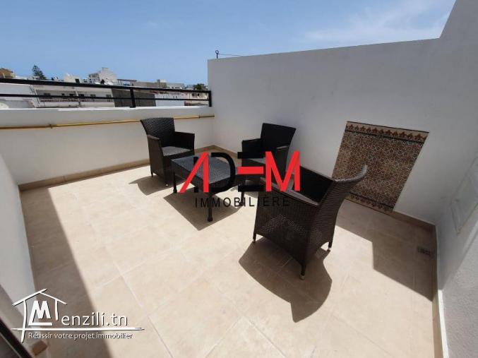 Bel appartement de type S2 à Khzema