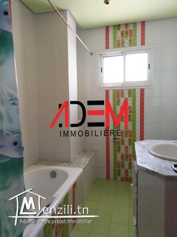 Appartement S2 meublé avec vue de mer