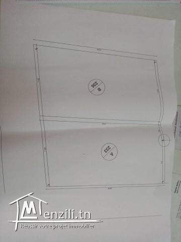 236 m2 titré à Bizerte