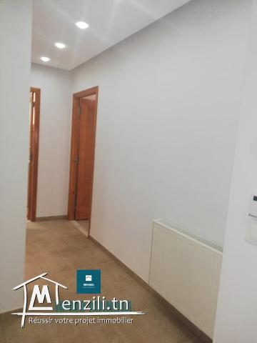 un appartement haut standing vide  en S+3  situé à Zwila  de Mahdia
