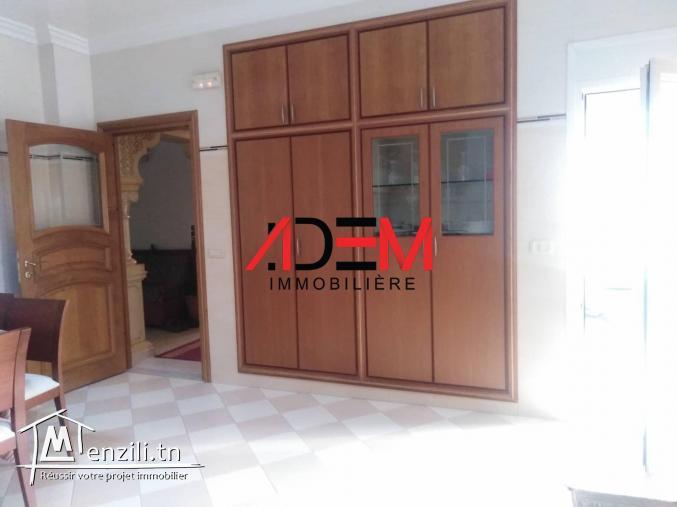 Etage de villa de type S3 richement meublé et avec garage