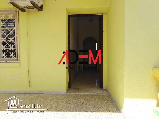 Réez de chaussé idéalement placé à khezma EST