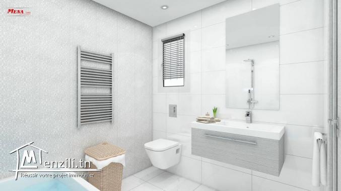 a vendre des appartements dans une Résidence R+7 de haut standing située à AIN ZAGHOUAN