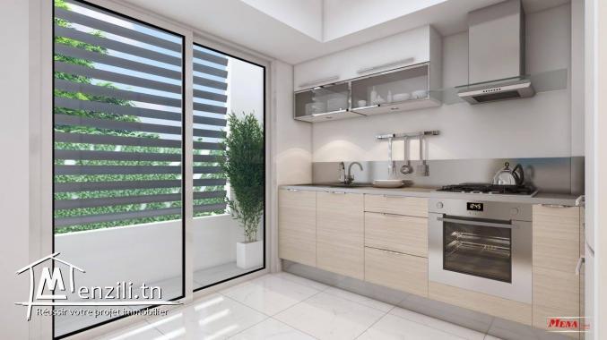 a vendre des appartements dans une Résidence R+7 de haut standing située à AIN ZAGHOUAN