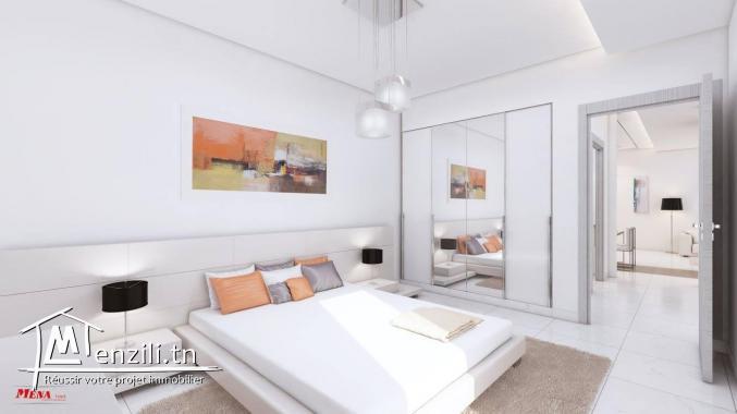 a vendre des appartements dans une Résidence R+7 de haut standing située à AIN ZAGHOUAN