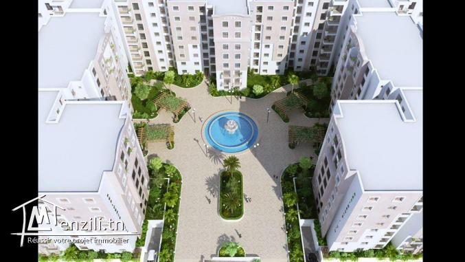 a vendre des appartements dans une Résidence R+7 de haut standing située à AIN ZAGHOUAN