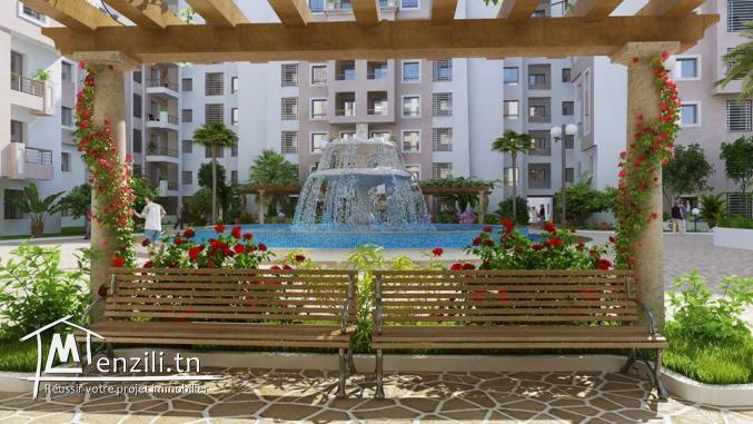 a vendre des appartements dans une Résidence R+7 de haut standing située à AIN ZAGHOUAN