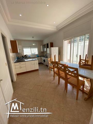A Louer villa s5 avec piscine et jardin à Hammamet, coté Carthage Land