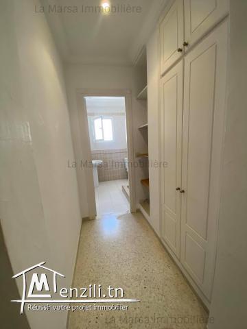 A Louer villa s5 avec piscine et jardin à Hammamet, coté Carthage Land