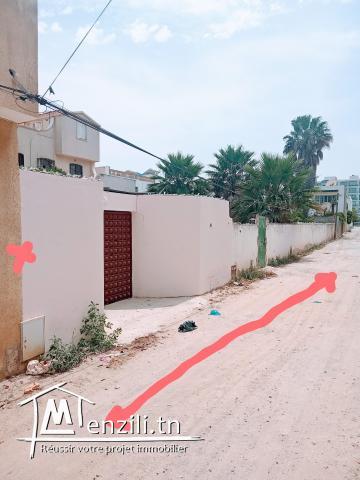 Terrain 489 situé à kantaoui, proximité de la mer