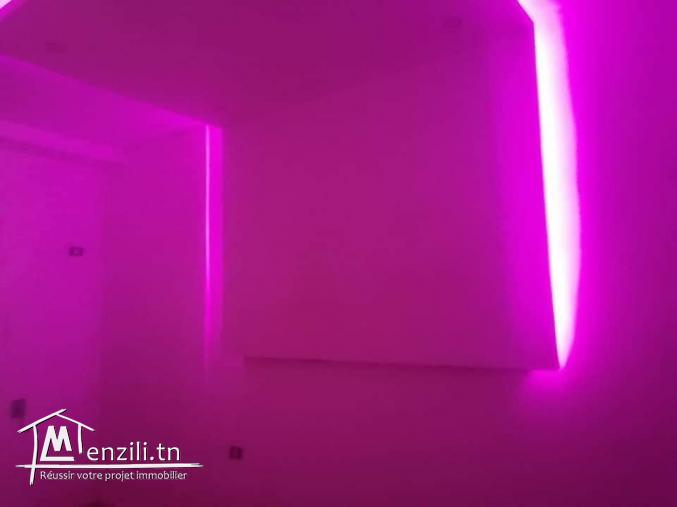 A louer bel étage de maison à Fouchana cité Wifak