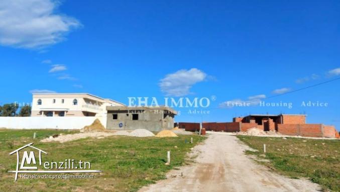 terrain à vendre à kerkwane vue mer