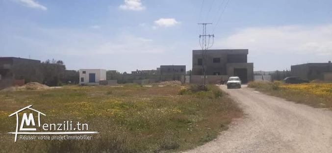 Terrain à plage dar allouch