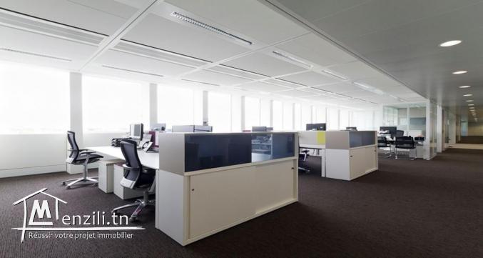 locaux pour bureautique en open space