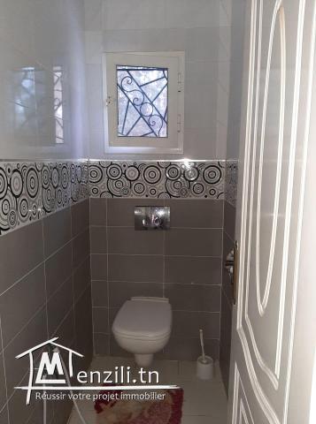 villa à louer s+3 meublé à sousse prés de la plage (chatt mariem) tel : 97888473