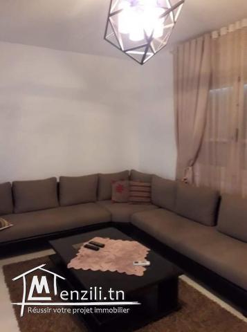 Un bel Appartement meublé, 300 mètres de la plage Et climatisé.