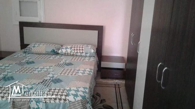 Un bel Appartement meublé, 300 mètres de la plage Et climatisé.