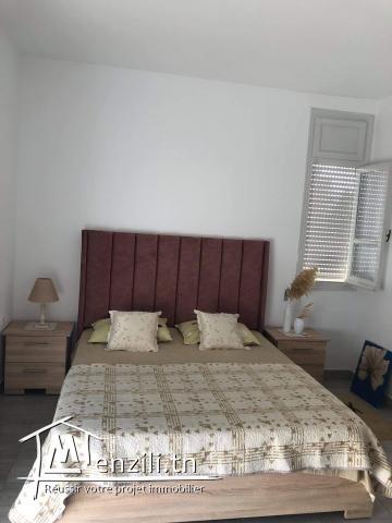 Un bel Appartement meublé, 300 mètres de la plage Et climatisé.