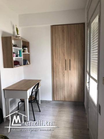 Un bel Appartement meublé, 300 mètres de la plage Et climatisé.