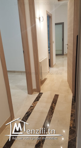 A Louer luxueux rdc s2 avec jardin sur la route du relais, La Marsa